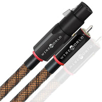 WIREWORLD  Eclipse™ 10 Audio Interconnect Cable PAIR XLRF-RCA