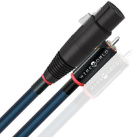 WIREWORLD Oasis® 10 Audio Interconnect Cable  PAIR XLRF-RCA
