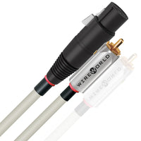 WIREWORLD  Solstice® 10 Audio Interconnect Cable PAIR XLRF-RCA
