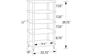 Pangea Audio Vulcan 5-Shelf  Rack